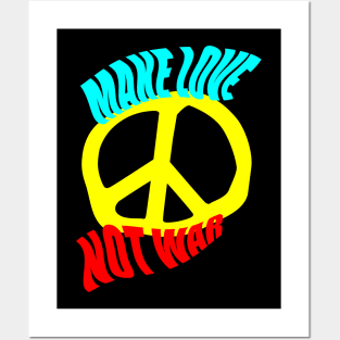 Make Love Not War Posters and Art